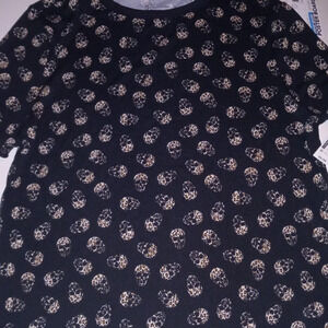 No Boundaries XXL Leppard skull shirt